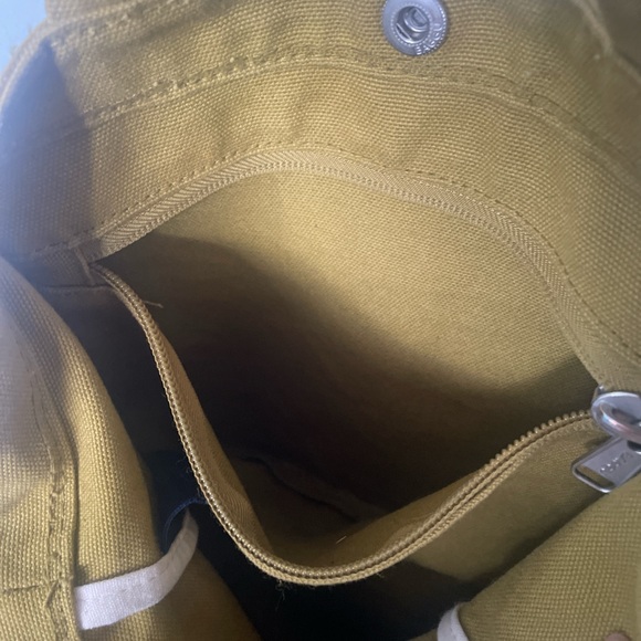 Baggu olive horizontal duck tote - Picture 2 of 4